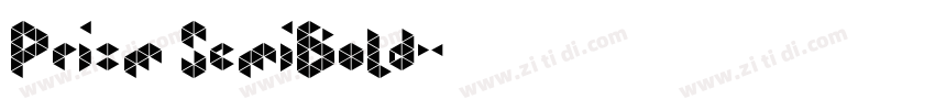 Prism SemiBold字体转换